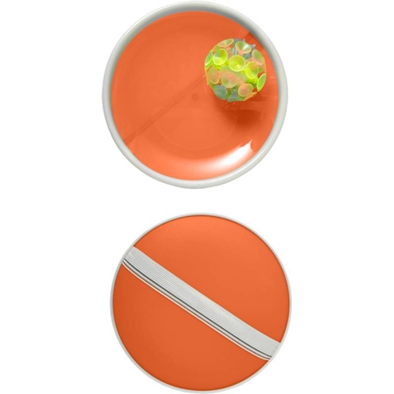 Plastová loptová hra, oranžová